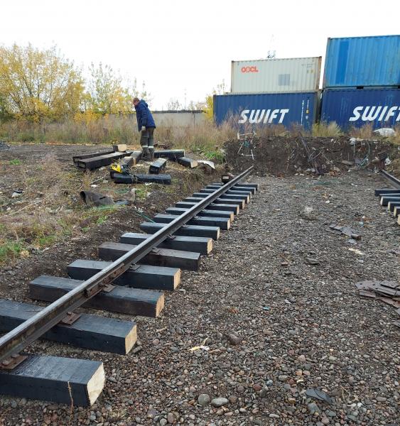 Ремонт подкрановых путей козлового,  башенного крана — фото 3